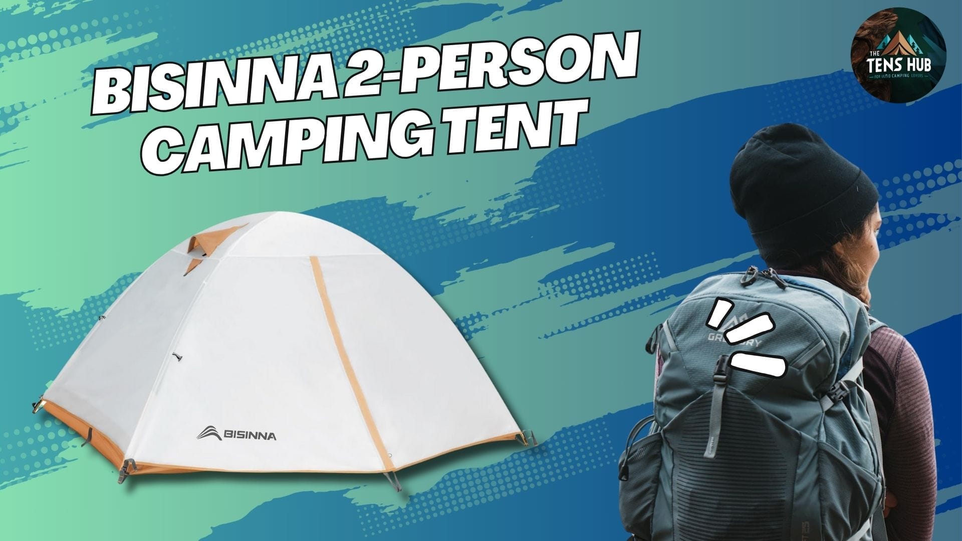 BISINNA 2-Person Camping Tent