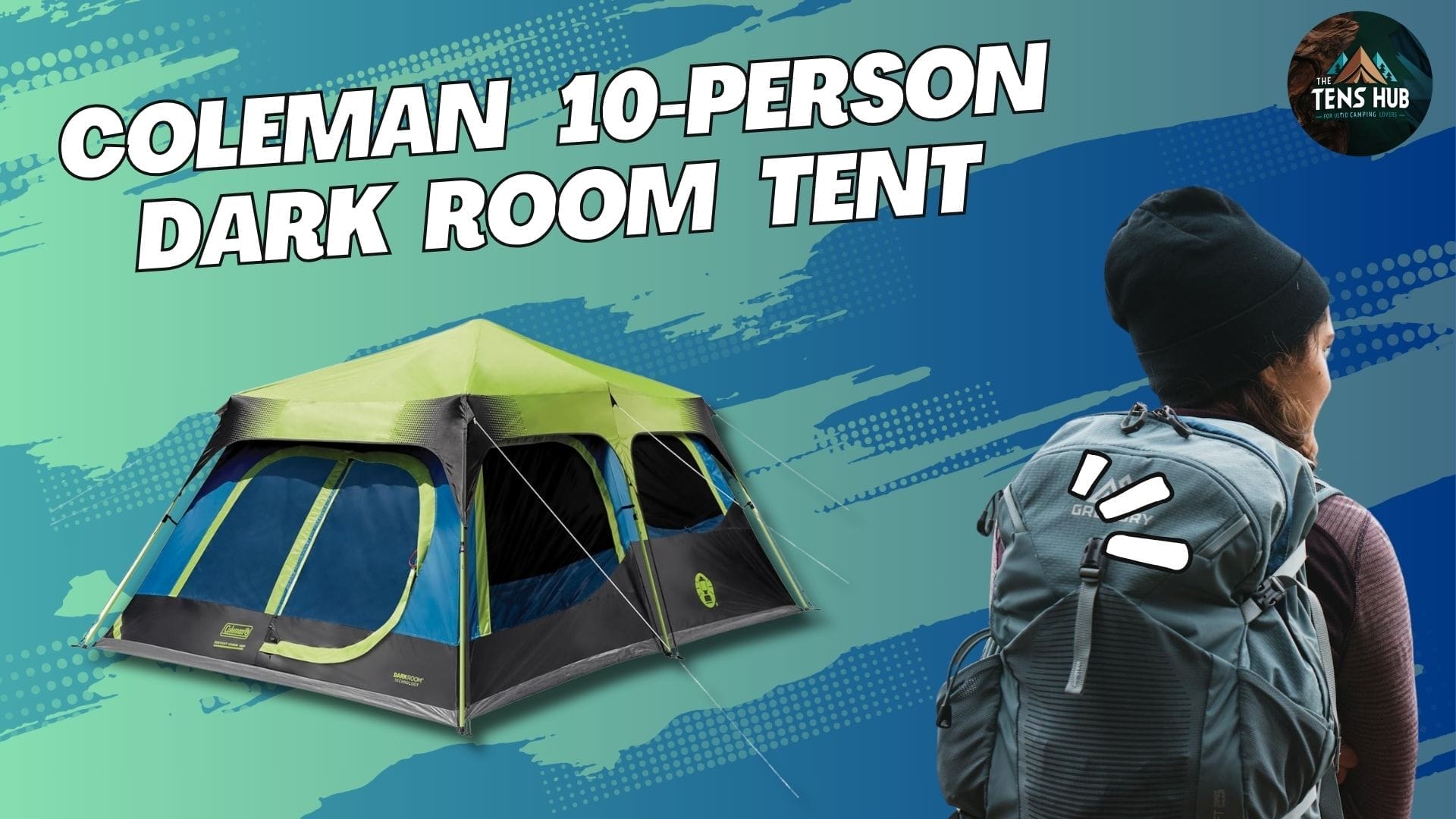 Coleman 10-Person Dark Room Tent 