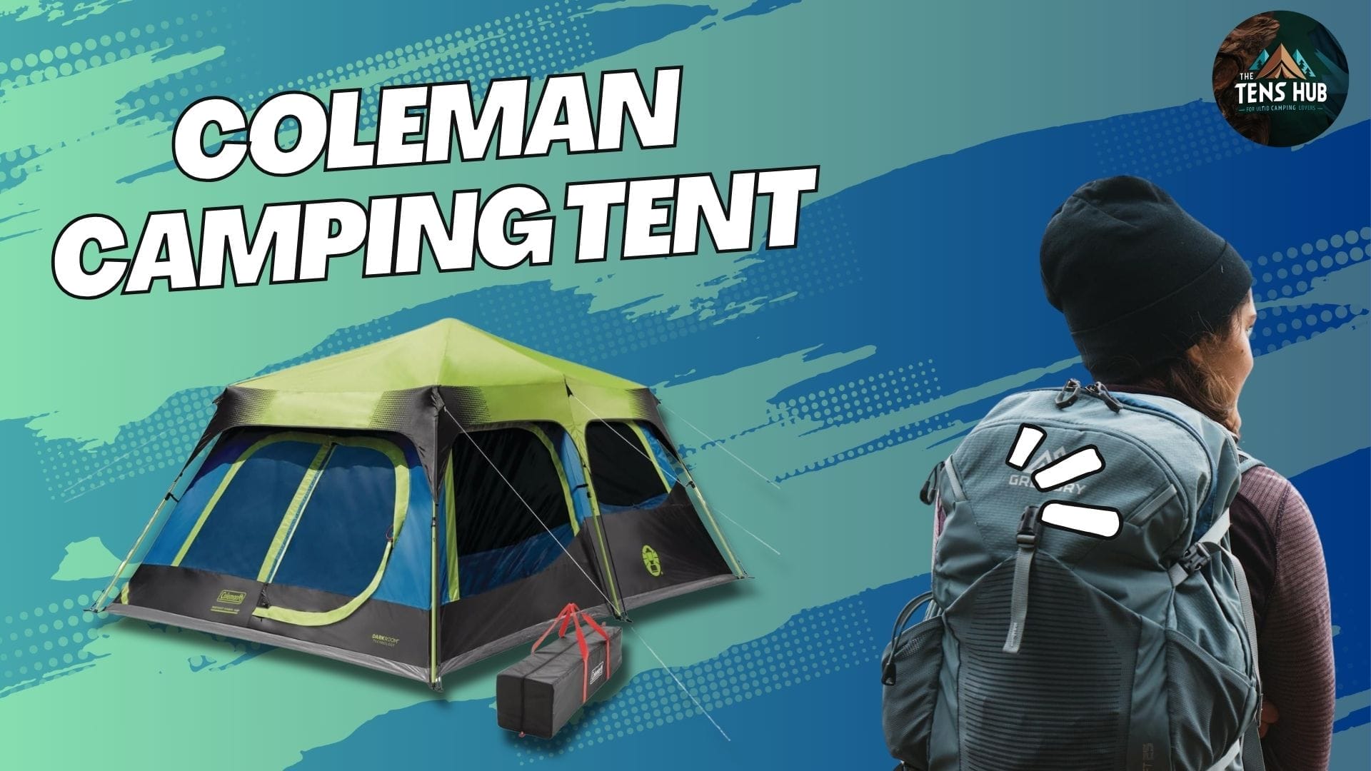 Coleman Camping Tent with Instant Setup