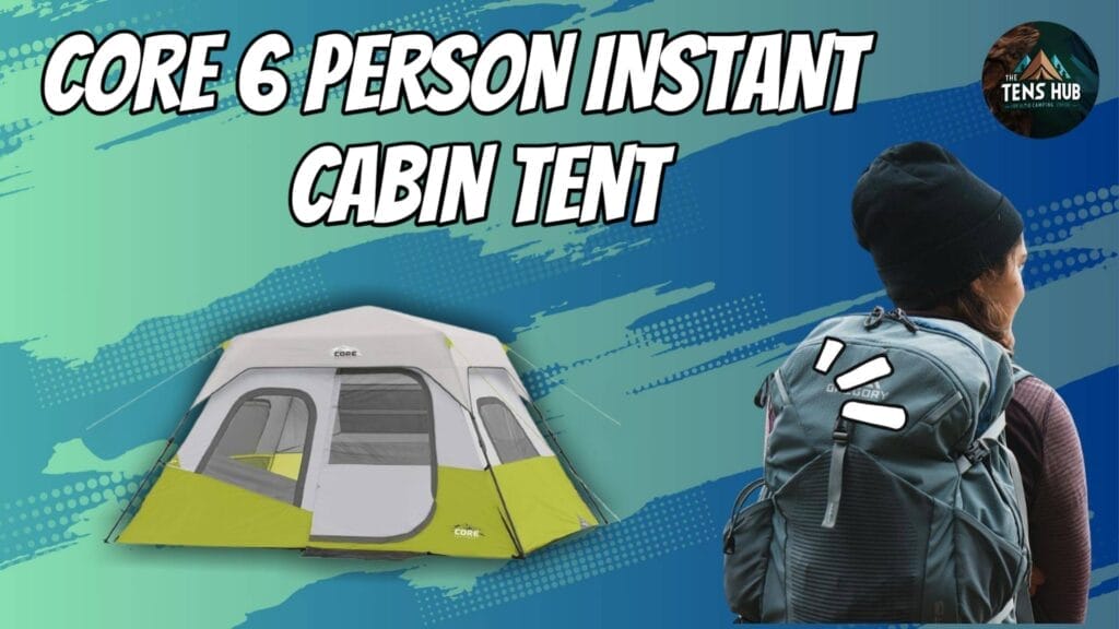 CORE 6 Person Instant Cabin Tent