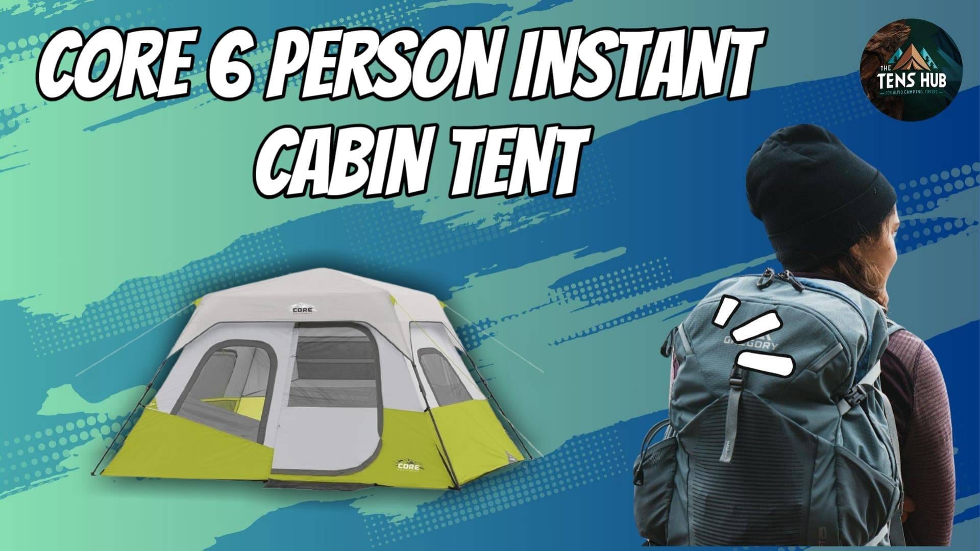 Core 6-Person Instant Cabin Tent