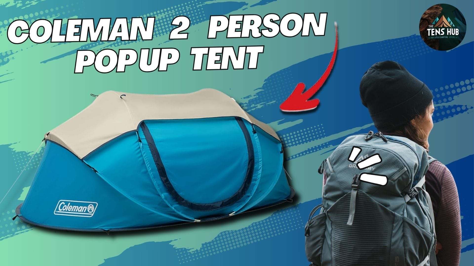 Coleman 2-Person Pop-Up Tent