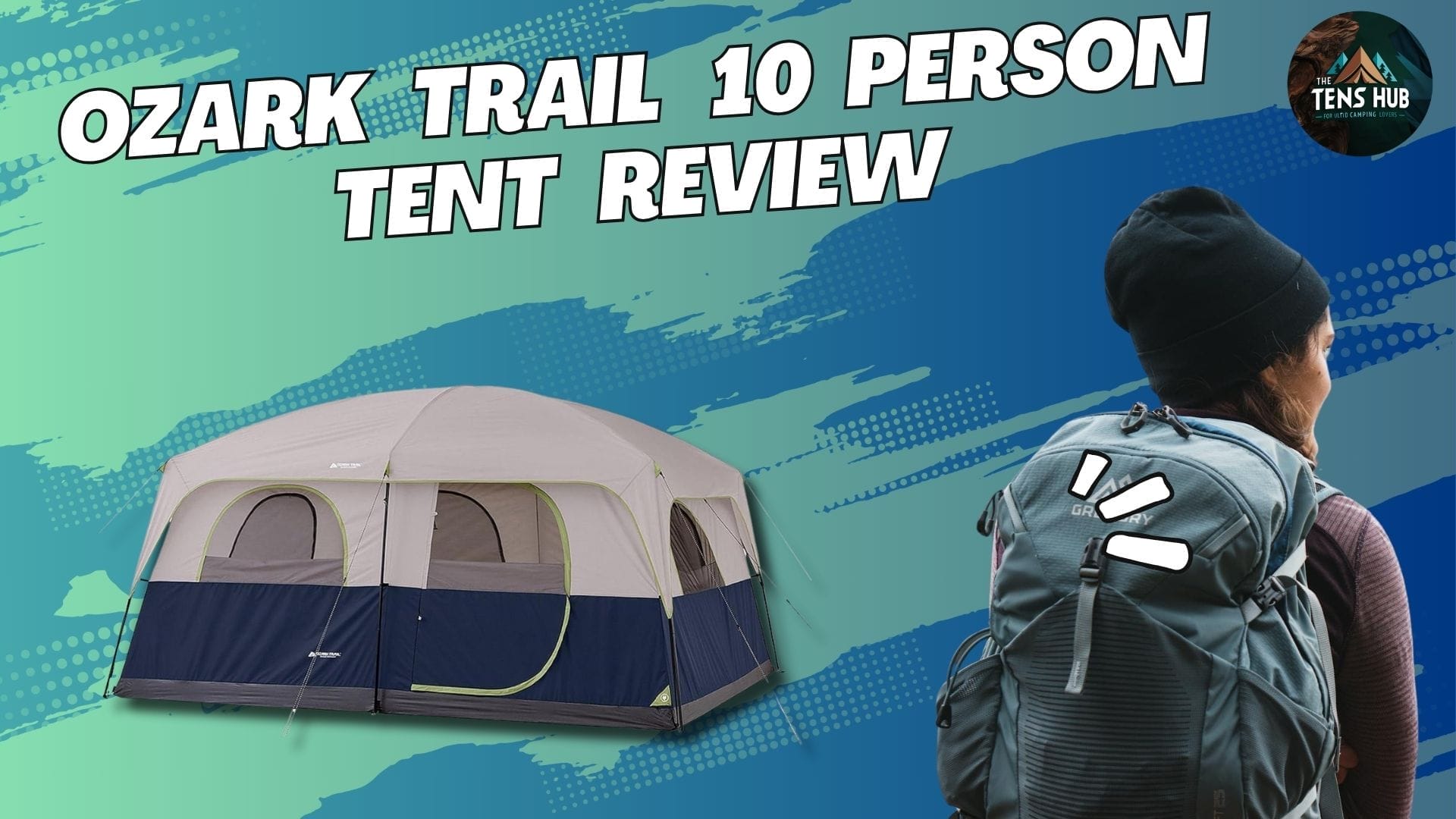  Ozark Trail 10-Person Tent