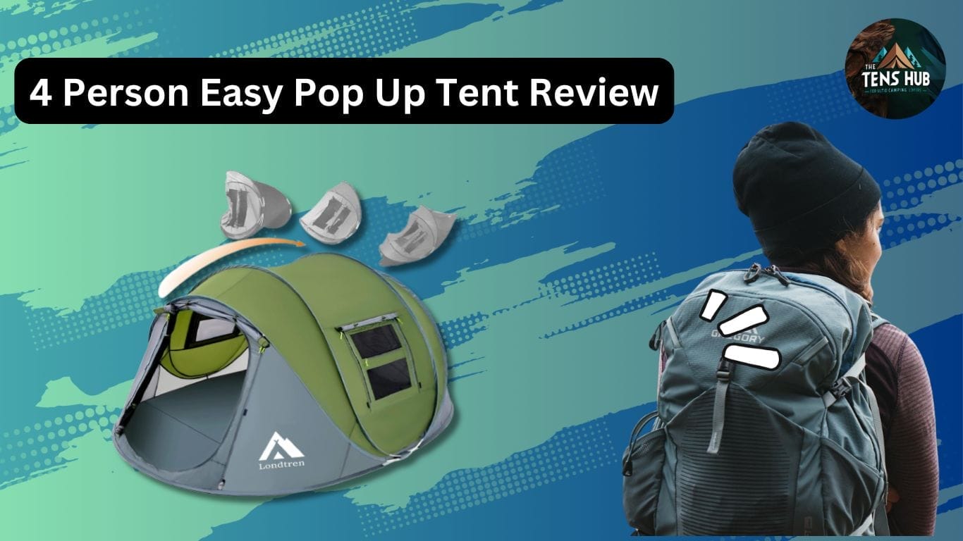 4 Person Easy Pop Up Tent