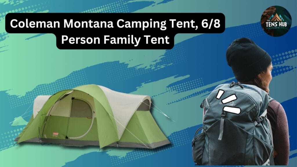 Coleman Montana Camping Tent, 68 Person Family Tent