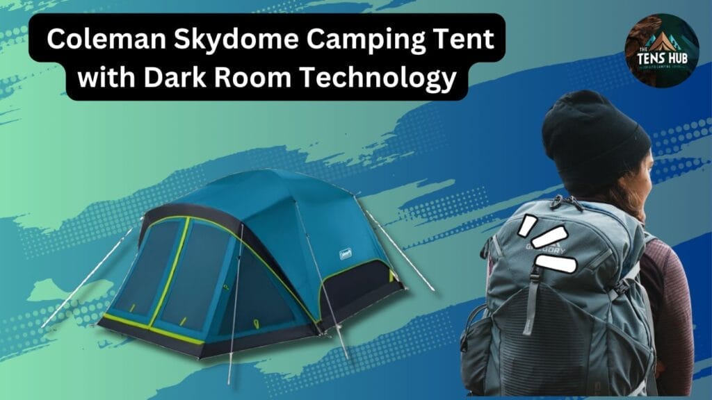 Coleman Skydome Camping Tent with Dark Room Technology